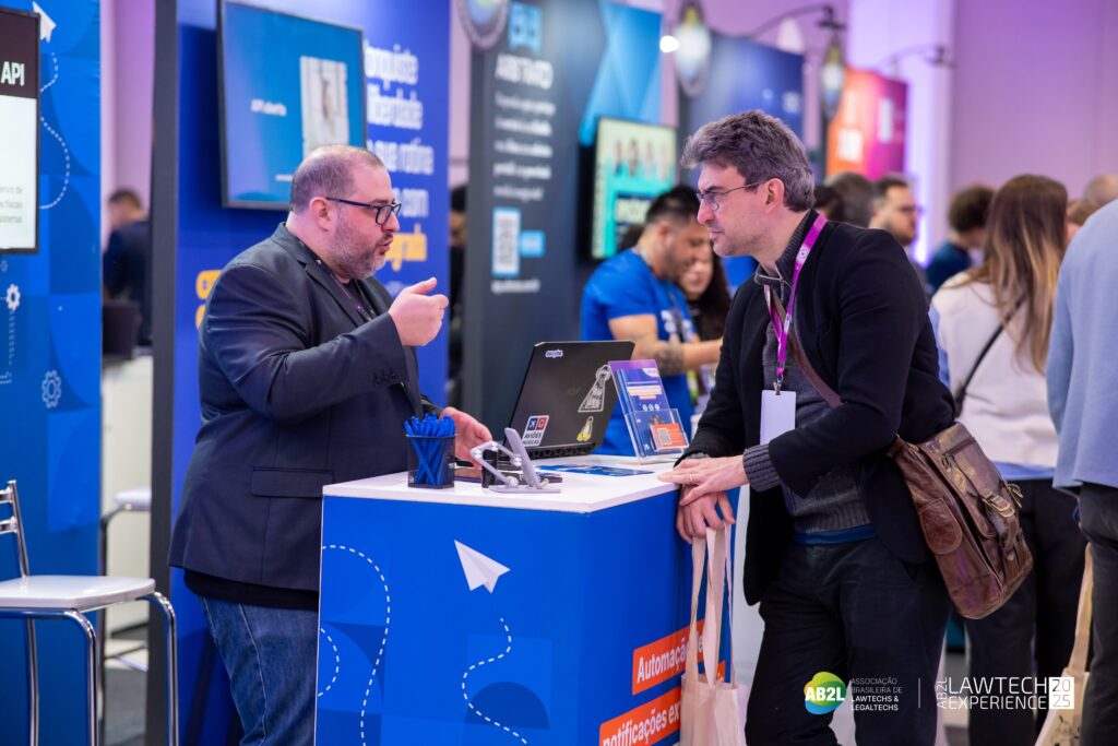 Estande da escrybe na AB2LEX25